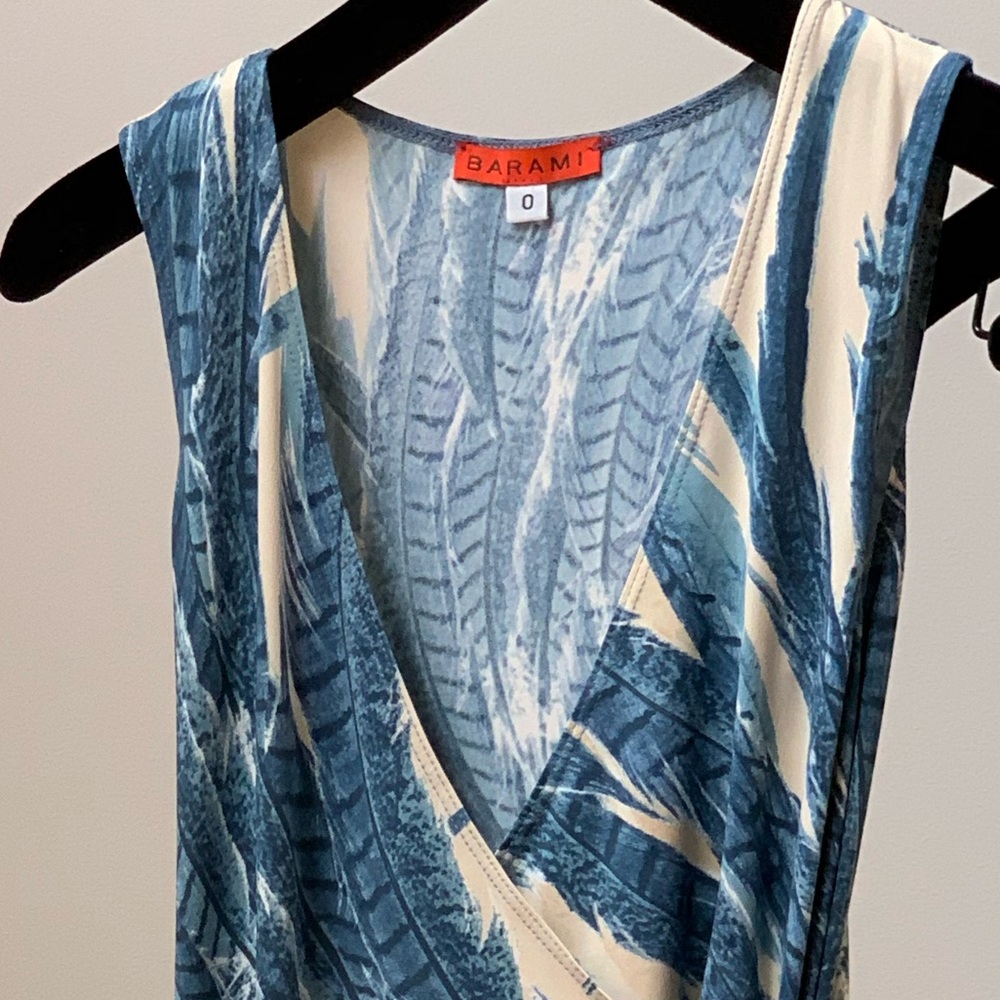 EUC RUCH FAUX WRAP DRESS - Picture 4 of 8